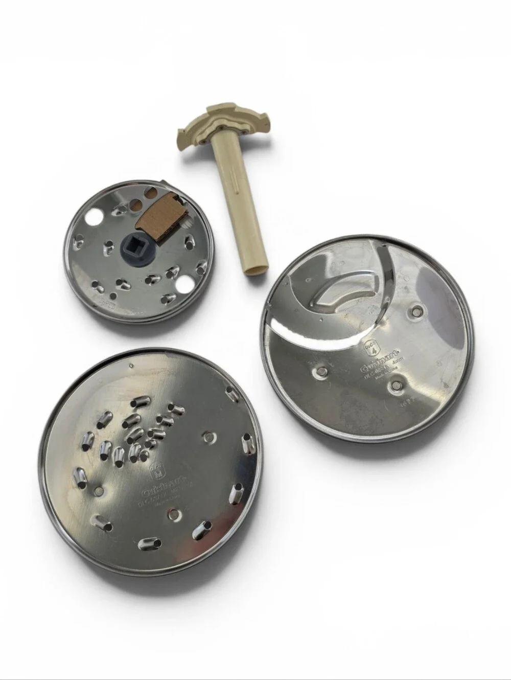 OEM Cuisinart DLC-7 Replacement Discs & Stem DLC-044TX DLC-037TX Set